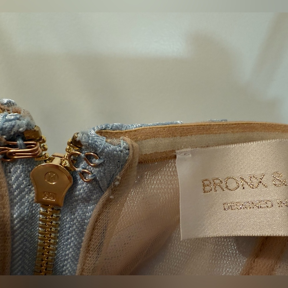 NWOT BRONX AND BANCO JASMINE POWDER BLUE MAXI DRESS - Picture 17 of 17